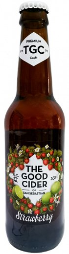 The Good Cider Of San Sebastian Strawberry Cider 330ml