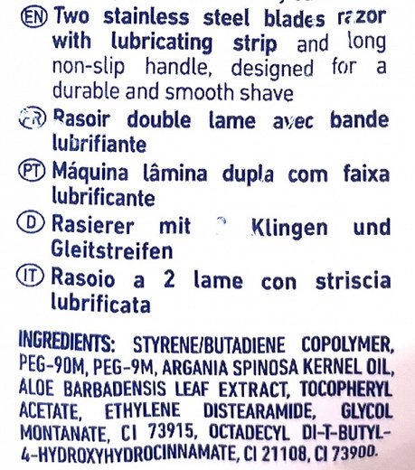 Lea 1823 Women Emerging Razors 5Pcs