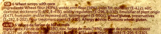 Deli Sun Corn Wheat Wraps Μεγάλες 6Τεμ 360g