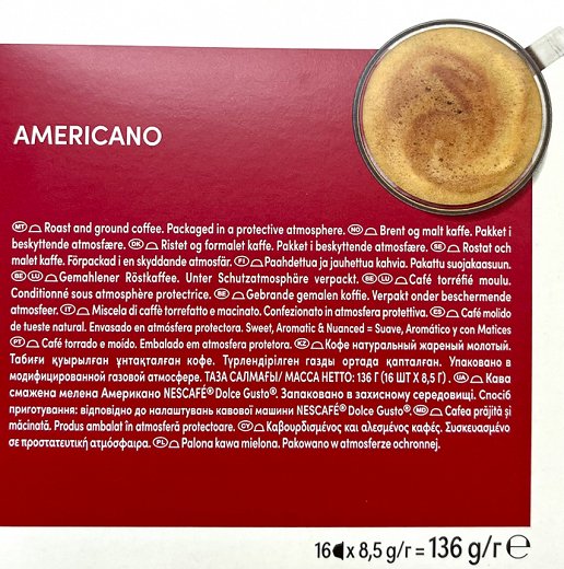 Nescafe Dolce Gusto Americano 16Τεμ