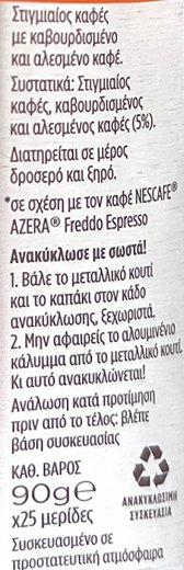 Nescafe Azera Freddo Espresso Intenso 90g