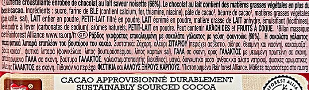 Kit Kat 4 Fingers Hazelnut Noisette 41.5g