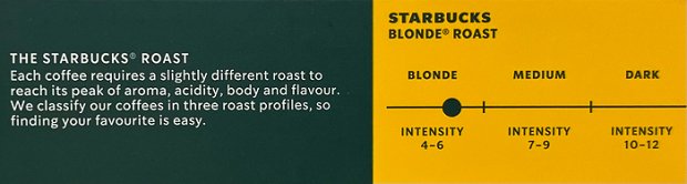 Starbucks Decaf Blonde Espresso Roast Capsules 10Pcs
