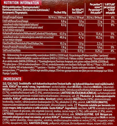 Nescafe Mocha Kit Kat 7x21g