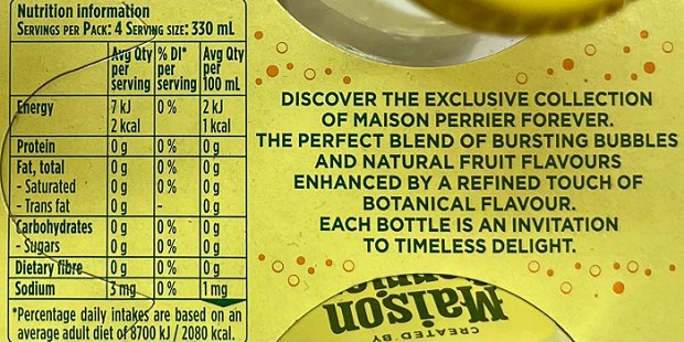 Maison Perrier Forever Citrus & Touch Of Cherry Blossom 4x330ml