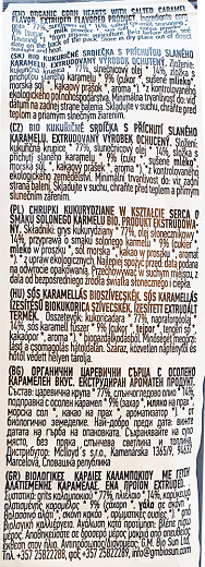 McLloyds Kimifinne Organic Corn Snack Salted Caramel Flavour 30g