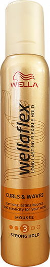 Wellaflex Αφρός Curls & Waves Δυνατό Κράτημα 200ml