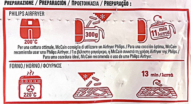 Mccain Airfryer Chips 600g
