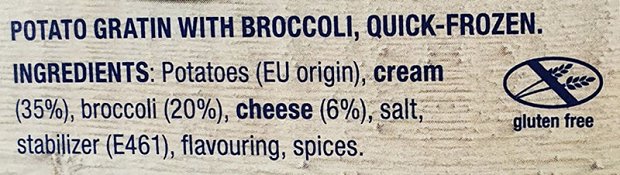 Aviko Potato Gratins Broccoli & Cream 400g