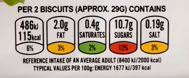 Sunbest Fruit Biscuits Μήλο Κανέλα 5Τεμ