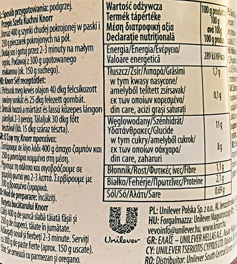 Knorr Σάλτσα Milanese 400g