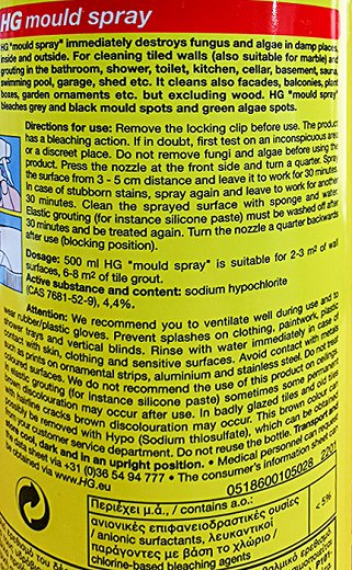 Hg Mould Spray 500ml