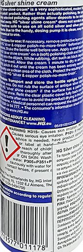 Hg Silver Shine Cream 125ml