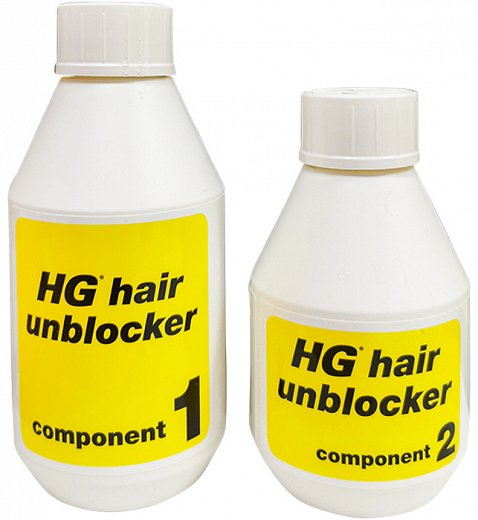 Hg Hair Unblocker Drain 1X200ml & 1x250ml