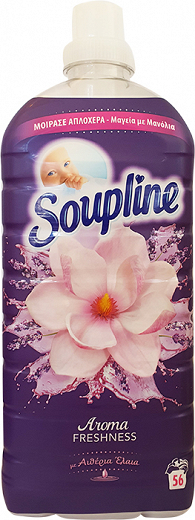 Soupline Aroma Freshness Μανώλια & Λεβάντα 1,3L
