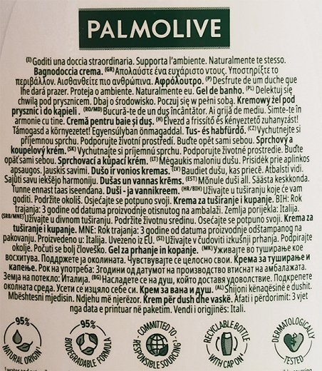 Palmolive Naturals Orchid & Milk Shower Cream 650ml