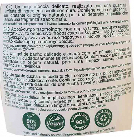 Palmolive Naturals Coconut Shower Gel 500ml 1+1 Δώρο