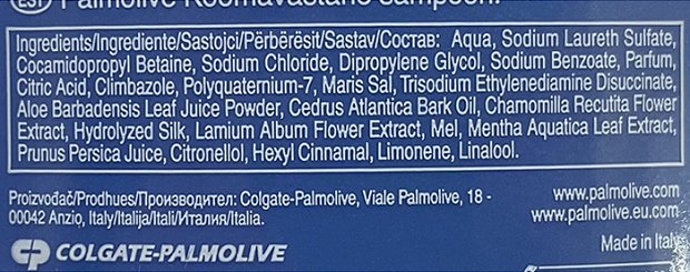 Palmolive Anti Dandruff Σαμπουάν Με Μέντα 350ml