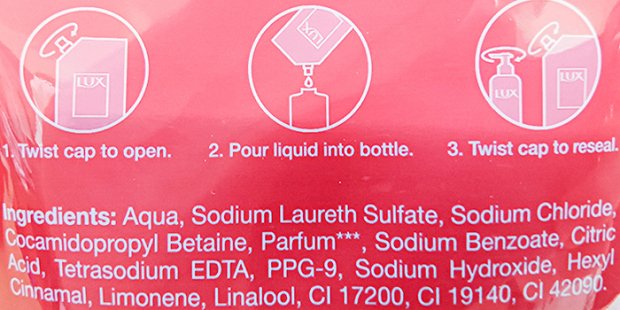 Lux Secret Poppy Κρεμοσάπουνο Ανταλλακτικό 750ml