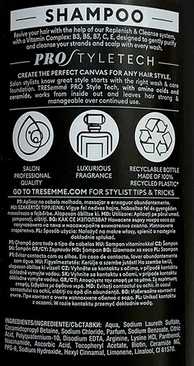 Tresemme Σαμπουάν Replenish & Cleanse 400ml