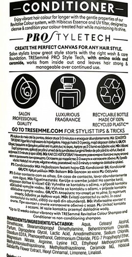 Tresemme Conditioner Revitalise Colour Hibiscus Essence 400ml