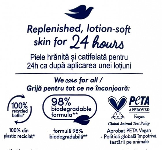 Dove Deeply Nourishing 0% Sles Shower Gel 600ml