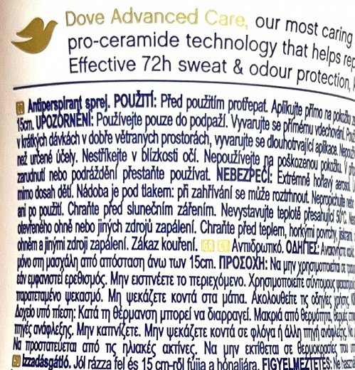 Dove Advanced Care Go Fresh Dragon Fruit & Coconut Spray 150ml