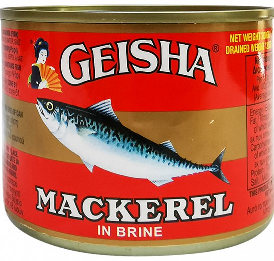 Geisha Mackerel 200g
