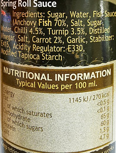 Exotic Food Spring Roll Sauce 250ml