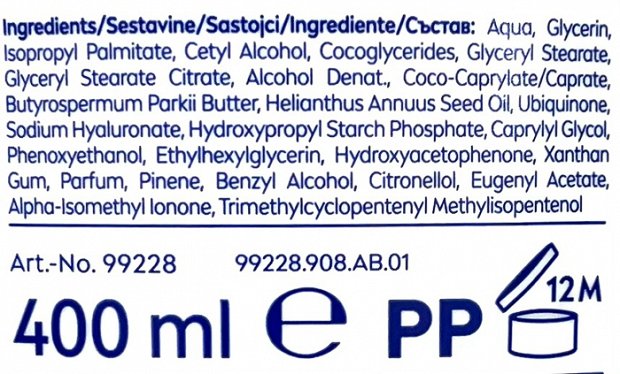 Nivea Q10 Κρέμα Σύσφιξης & Αναζωογόνησης 400ml