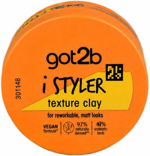 Got2b i Styler Texture Clay 5 Dramatic Hold 75ml