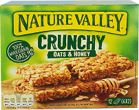 Nature Valley Crunchy Μπάρες Βρώμη & Μέλι 6x42g