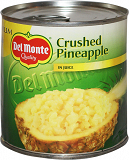 Del Monte Pineapple Crushed In Juice 435g
