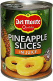 Del Monte Sliced Pineapple In Juice 565g