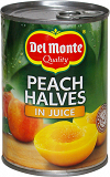 Del Monte Peach Halves In Juice 415g