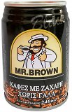 Mr Brown Με Ζάχαρη Χωρίς Γάλα 240ml