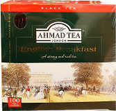 Ahmad Tea English Breakfast Tea 100Pcs