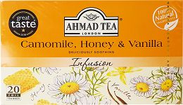 Ahmad Tea Χαμομήλι Μέλι & Βανίλια 20Τεμ
