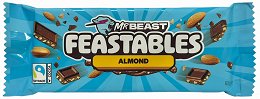Mr Beast Feastables Σοκολάτα Γάλακτος Με Αμύγδαλα 60g