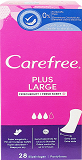 Carefree Plus Large Fresh Scent 28Pcs