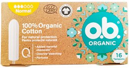 Ob Organic Tampons Normal 16Pcs