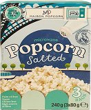Maison Popcorn Microwave Pop Corn Salted 3X80g