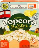 Maison Popcorn Microwave Ποπ Κορν Βούτυρο 3X80g
