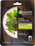 Garnier Skin Active Pure Charcoal Black Tissue Mask 1Τεμ 28g