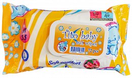 Tito Baby Soft Comfort Υγρά Μαντηλάκια 72Τεμ
