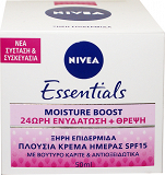 Nivea Essentials Moisture Boost Κρέμα Ημέρας Ξηρή Επιδερμίδα Spf 15 50ml