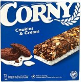 Corny Cookies & Cream Cereal Bars 6Τεμ