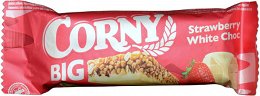Corny Big Strawberry White Chocolate Cereal Bar 40g
