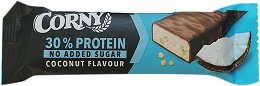 Corny 30% Protein Bar Chocolate Coconut No Added Sugar 50g