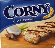 Corny Coconut Cereal Bars 6Τεμ